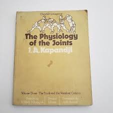 THE PHYSIOLOGY OF THE JOINTS VOL 3 THE TRUNK AND THE VERTEBRAL COLUMM 1E/1970