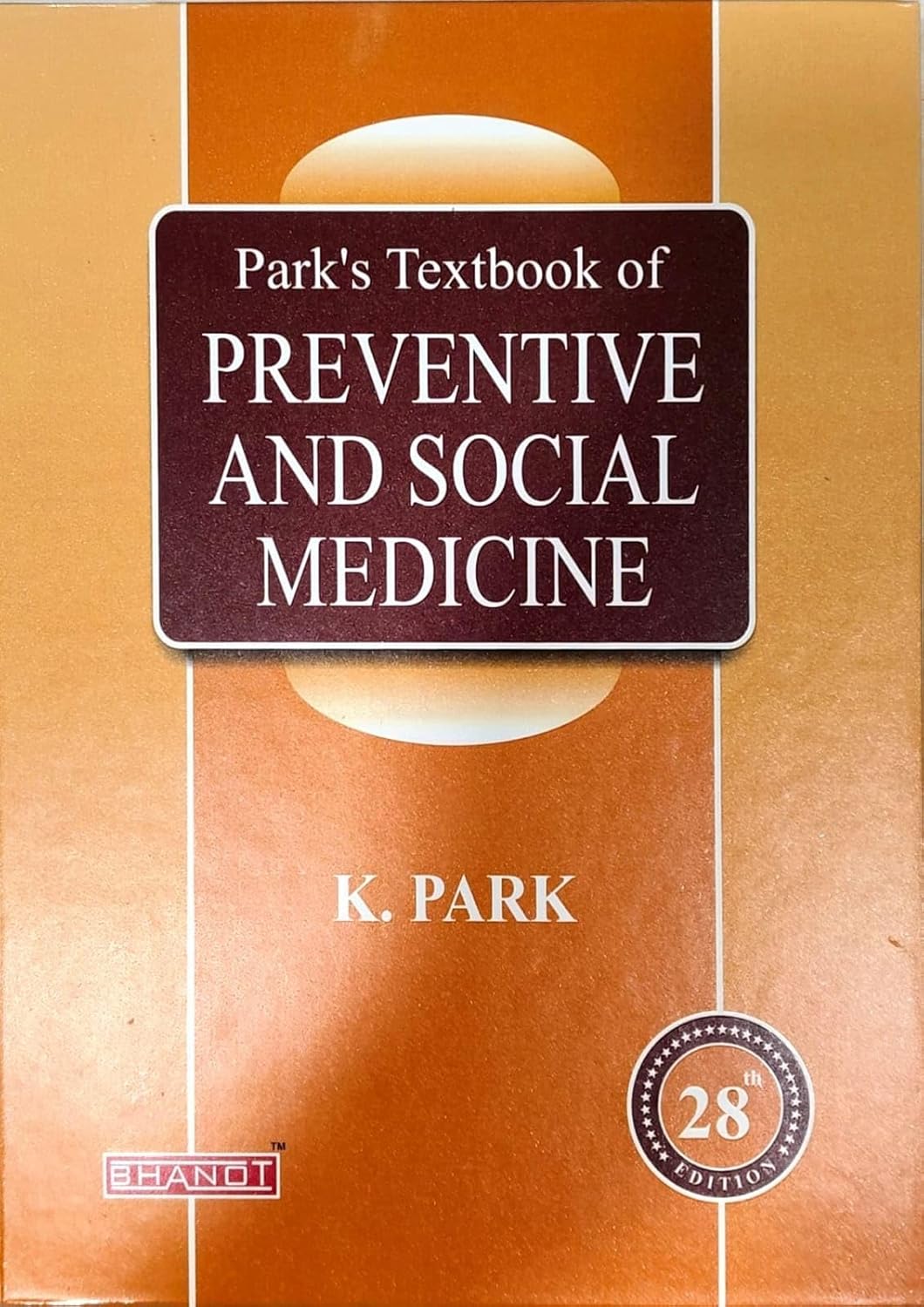 Parks Textbook of Preventive and Social Medicine 28th/2024