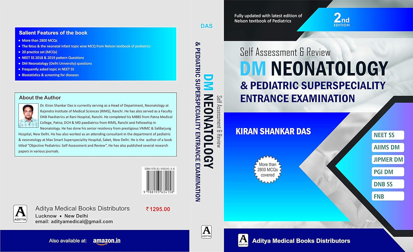 SELF ASSESSMENT & REVIEW DM NEONATOLOGY 2/ED  - KIRAN SHANKAR DAS