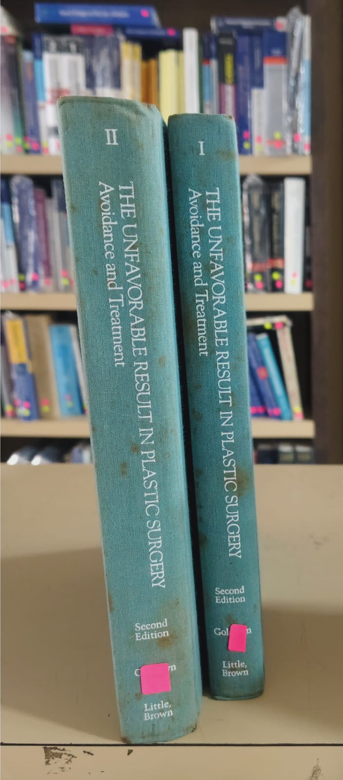 THE UNFAVORABLE RESULT IN PLASTIC SURGERY AVOIDANCE AND TREATMENT (2 VOL SET) 2ND/1984-ROBERT GOLDWYN