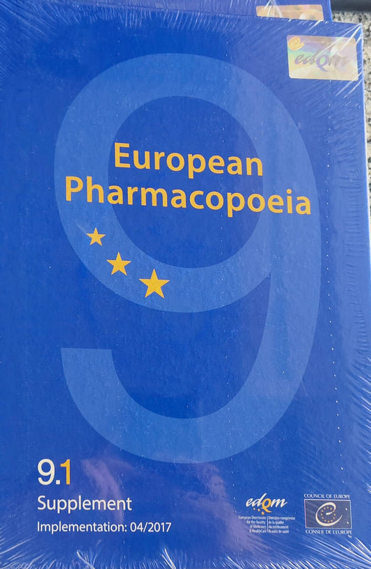 EUROPEAN PHARMACOPOEIA SUPPLIMENT 9.1 (ORIGINAL)