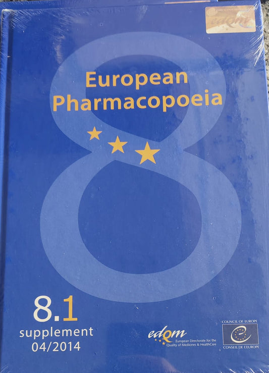 EUROPEAN PHARMACOPOEIA SUPPLIMENT 8.1 (ORIGINAL)