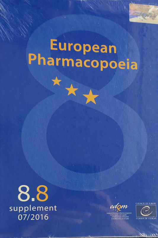 EUROPEAN PHARMACOPOEIA SUPPLIMENT 8.8 (ORIGINAL)
