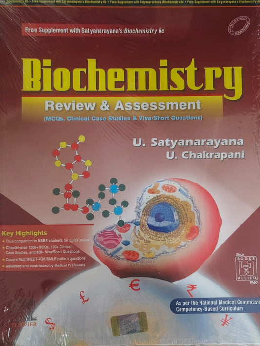 BIOCHEMISTRY REVIEW AND ASSESSMENT 1ST - U SATYANARATANA