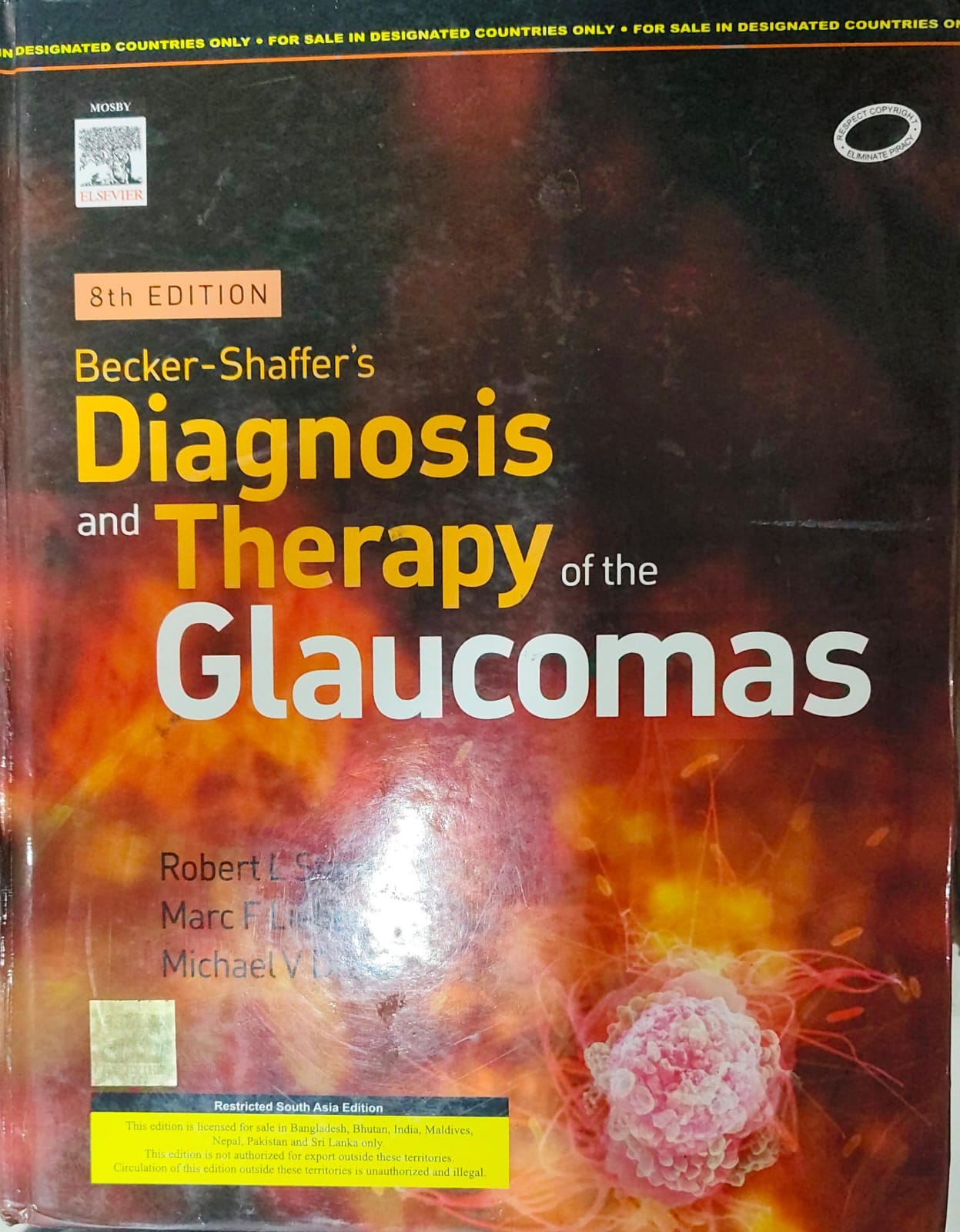 BECKER & SCHAFFER DIAGNOSIS & THERAPY OF GLUCOMS 1ST/2010- STAMPER