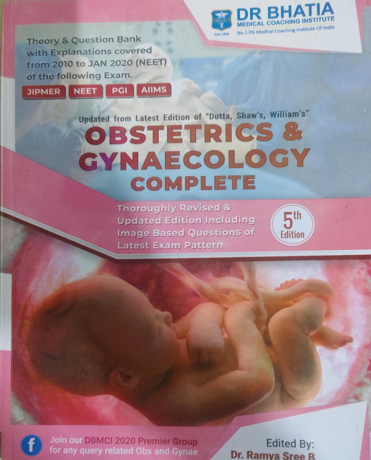 OBSTETRIC AND GYNAECOLOGY COMPLETE 5TH/2018-RAMYA SREE