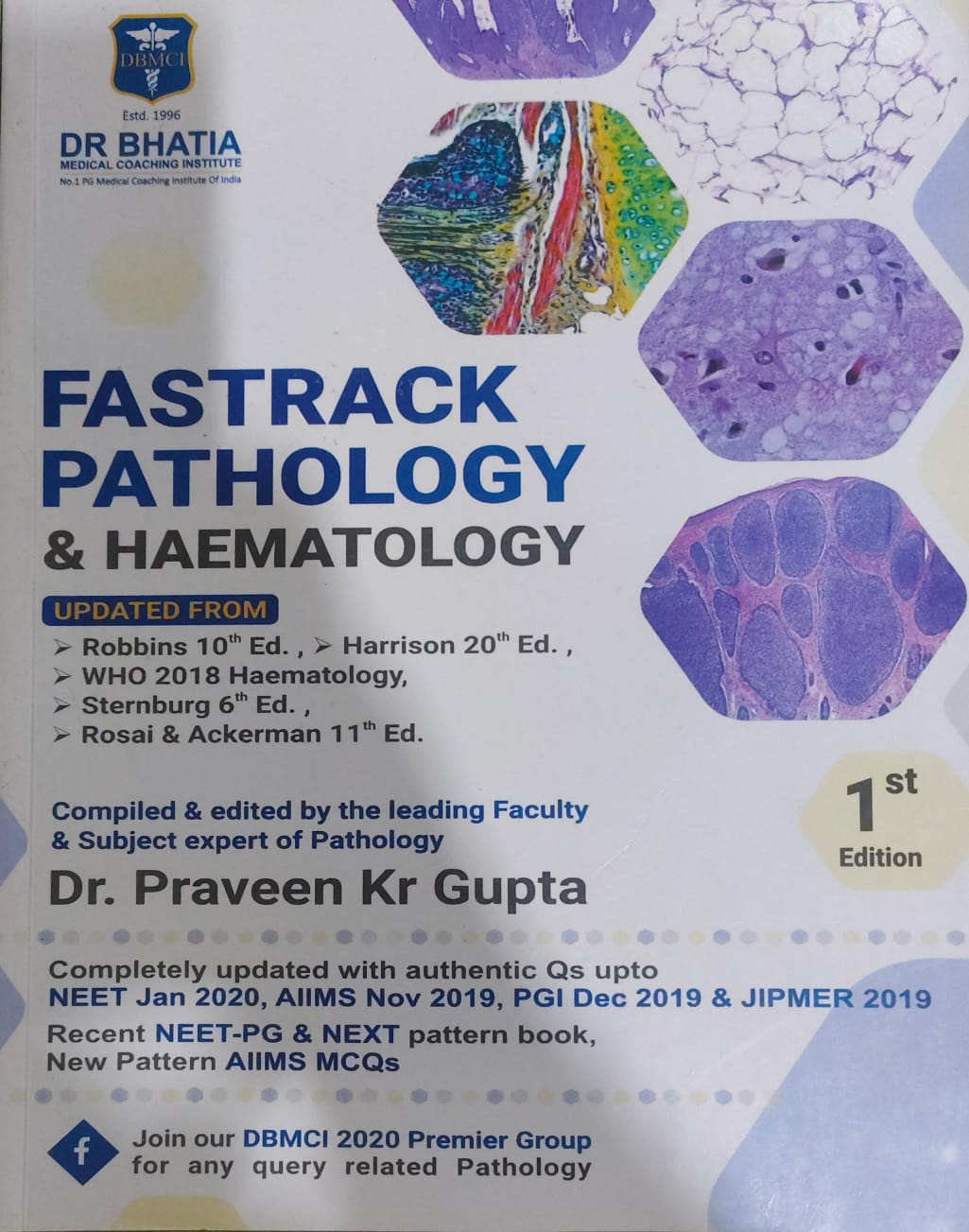 FASTRACK PATHOLOGY AND HAEMATOLOGY 1ST/2020-PRAVEEN GUPTA