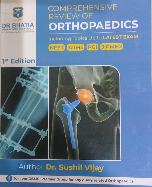 COMPREHENSIVE REVIEW OF ORTHOPAEDIC 1ST/2020-SUSHIL VIJAY