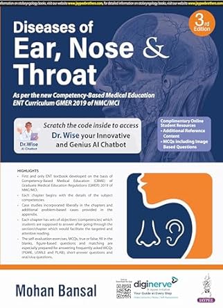 Diseases of Ear Nose & Throat 3rd/2021