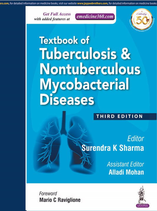 Textbook of Tuberculosis & Nontuberculous Mycobacterial Diseases 3rd/2019